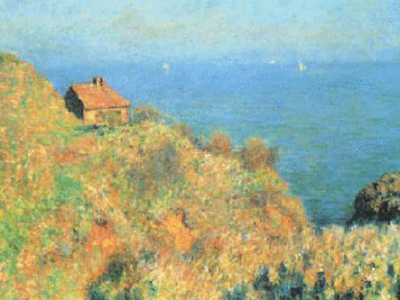Claude Monet The Fisherman's House at Varengeville Sweden oil painting art